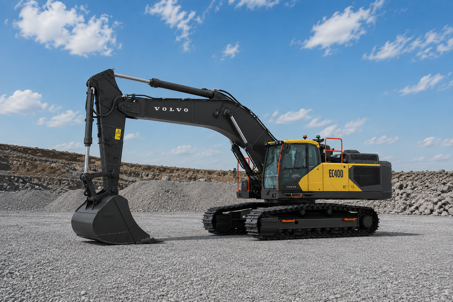 Excavadora Volvo disponible en López Argentina, Mendoza