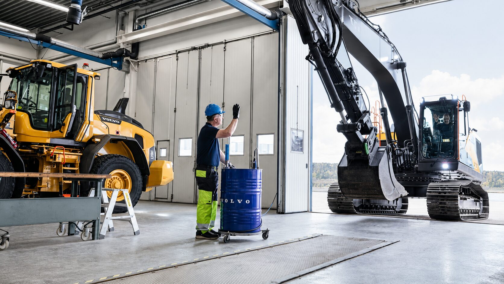 Servicio técnico posventa de maquinaria Volvo en López Argentina, Mendoza